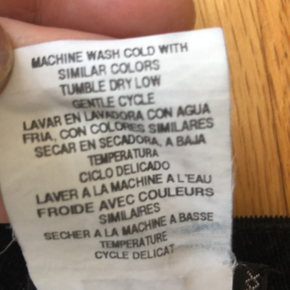 Bebe black corduroy pants, 8 - Picture 4 of 7